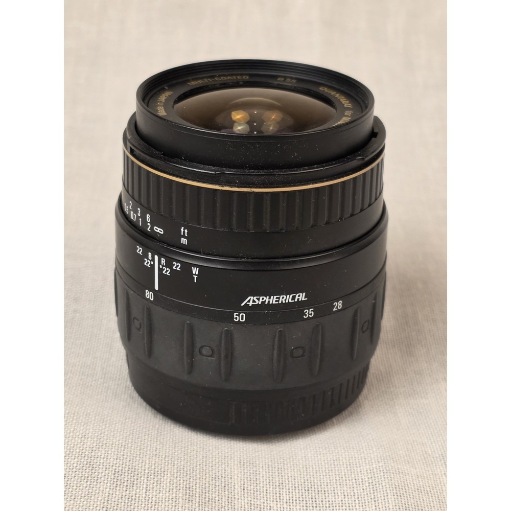 Quantaray - 28-80mm F/3.5-5.6 Lens - For‎ Minolta AF